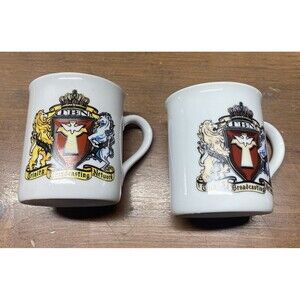 VTG Trinity Broadcasting Network TBN Religious Mugs Cups 1994 & 1995 Calendar x2